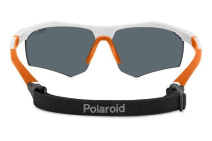 Solbriller Polaroid PLD7055/S VK6/BG Polarized Rektangulær Hvid