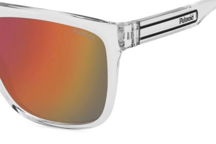 Solbriller Polaroid PLD2162/S 900/OZ Polarized Flat Top Krystal