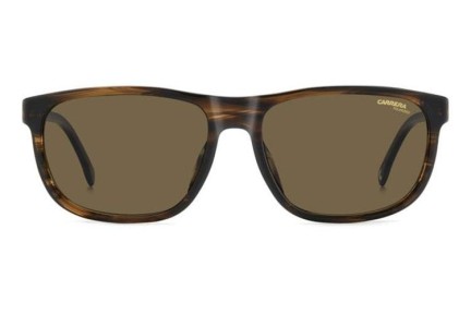 Solbriller Carrera CFLEX08/G/S EX4/SP Polarized Rektangulær Brun