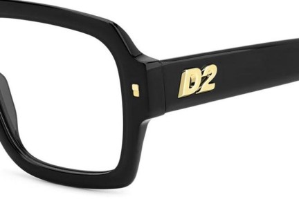 Briller Dsquared2 D20148 807 Firkantet Sort