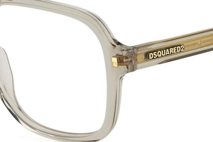 Briller Dsquared2 D20145 10A Rektangulær Beige