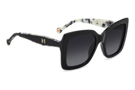 Solbriller Carolina Herrera HER0258/G/S 807/9O Firkantet Sort