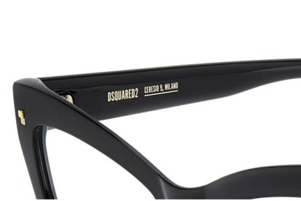 Briller Dsquared2 D20152 807 Cat Eye Sort