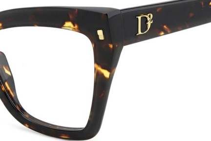 Briller Dsquared2 D20152 086 Cat Eye Havana