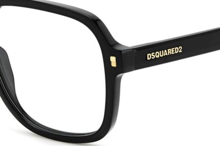 Briller Dsquared2 D20145 807 Rektangulær Sort