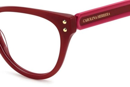 Briller Carolina Herrera HER0256 C9A Cat Eye Rød