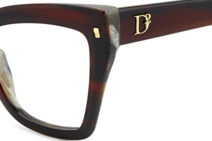 Briller Dsquared2 D20152 K4G Cat Eye Rød