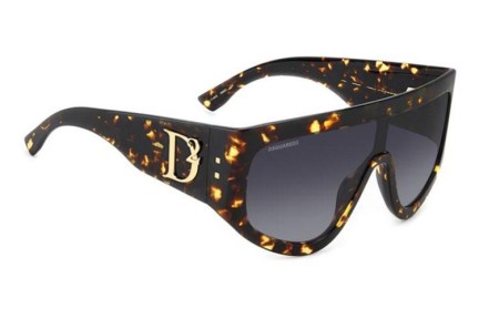 Solbriller Dsquared2 D20149/S 086/9O Enkelt lense | Shield Havana