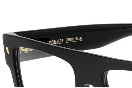 Briller Dsquared2 D20147 807 Flat Top Sort