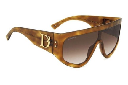 Solbriller Dsquared2 D20149/S 05L/HA Enkelt lense | Shield Havana