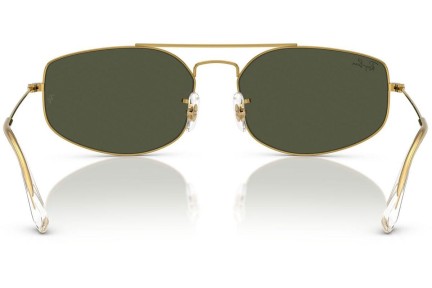 Solbriller Ray-Ban RB3845 919631 Rektangulær Guld