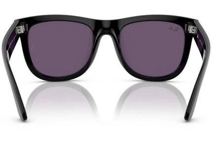 Solbriller Ray-Ban RBR0502SF 66771A Firkantet Sort