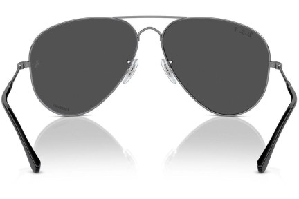 Solbriller Ray-Ban RB3825 004/K8 Polarized Pilot Grå