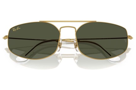 Solbriller Ray-Ban RB3845 919631 Rektangulær Guld