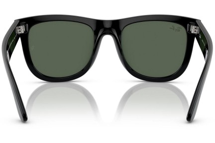 Solbriller Ray-Ban RBR0502SF 6677VR Firkantet Sort