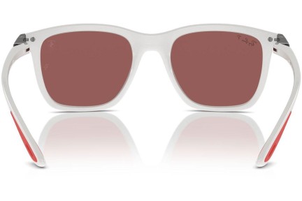 Solbriller Ray-Ban RB4433M F625H2 Polarized Rektangulær Hvid