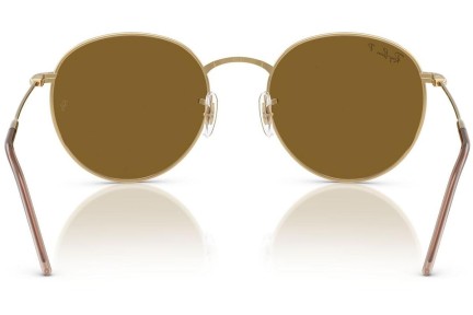 Solbriller Ray-Ban RBR0103S 001/83 Polarized Rund Guld