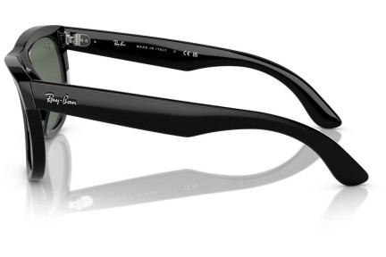 Solbriller Ray-Ban RBR0502SF 6677VR Firkantet Sort