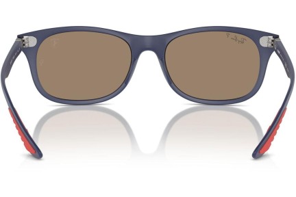 Solbriller Ray-Ban RB4607M F604H0 Polarized Firkantet Blå