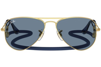 Solbriller Ray-Ban Junior Aviator Junior RJ9506S 223/1U Pilot Guld