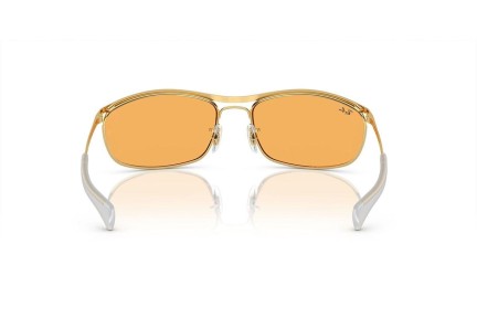 Solbriller Ray-Ban Olympian I Deluxe RB3119M 001/13 Rektangulær Guld