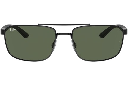 Solbriller Ray-Ban RB3737 002/71 Rektangulær Sort