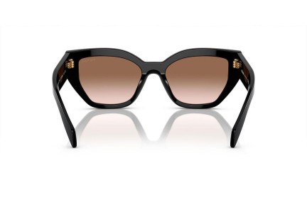 Solbriller Prada PRA09S 1AB0A6 Cat Eye Sort