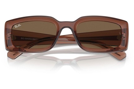 Solbriller Ray-Ban Kiliane RB4395 667873 Rektangulær Brun