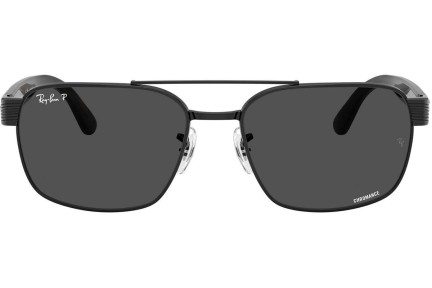 Solbriller Ray-Ban RB3751CH 002/K8 Polarized Firkantet Sort