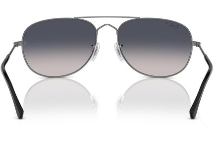 Solbriller Ray-Ban RB3735 004/78 Polarized Pilot Grå