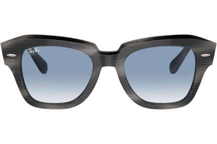 Solbriller Ray-Ban State Street RB2186 14043F Firkantet Grå