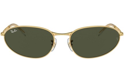 Solbriller Ray-Ban RB3734 001/31 Oval Guld