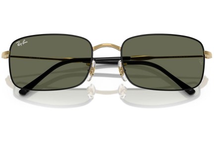 Solbriller Ray-Ban RB3746 927158 Polarized Rektangulær Guld