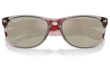 Solbriller Ray-Ban New Wayfarer RB2132 679759 Polarized Firkantet Grå