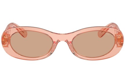 Solbriller Miu Miu MU06ZS 13T1P1 Oval Pink