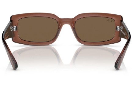 Solbriller Ray-Ban Kiliane RB4395 667873 Rektangulær Brun