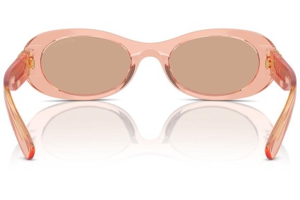 Solbriller Miu Miu MU06ZS 13T1P1 Oval Pink