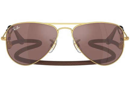 Solbriller Ray-Ban Junior Aviator Junior RJ9506S 223/6G Pilot Guld