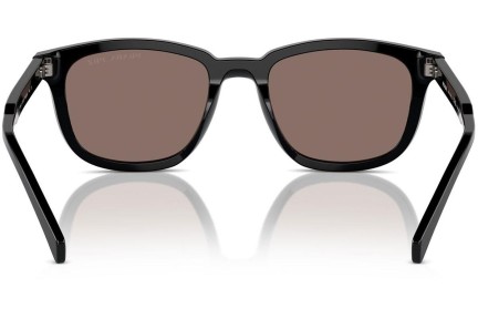 Solbriller Prada PRA21S 16K30H Polarized Rektangulær Sort