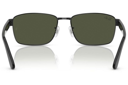 Solbriller Ray-Ban RB3750 002/31 Firkantet Sort