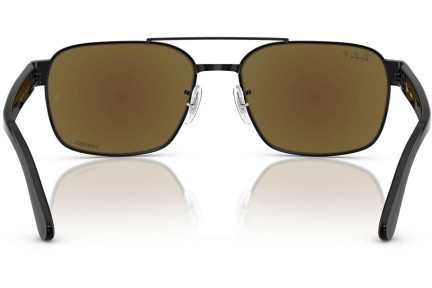 Solbriller Ray-Ban RB3751CH 002/4L Polarized Firkantet Sort