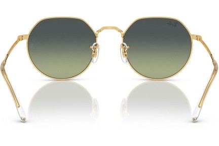 Solbriller Ray-Ban Jack RB3565 001/BH Rund Guld