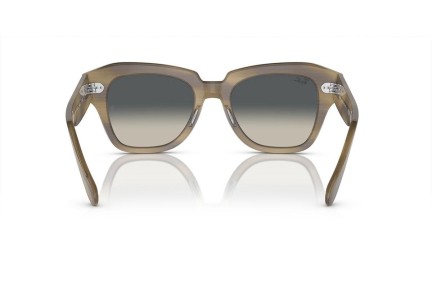 Solbriller Ray-Ban State Street RB2186 140571 Firkantet Grøn