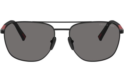 Solbriller Prada Linea Rossa PS54ZS 1BO02G Polarized Oval Sort