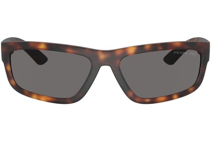 Solbriller Prada Linea Rossa PS05ZS 17X02G Polarized Rektangulær Havana