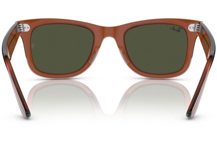 Solbriller Ray-Ban Wayfarer RB2140F 677631 Firkantet Brun