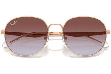 Solbriller Ray-Ban RB3727D 9202I8 Rund Guld