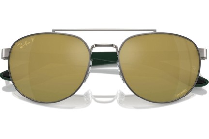 Solbriller Ray-Ban RB3736CH 92696O Polarized Rektangulær Grå