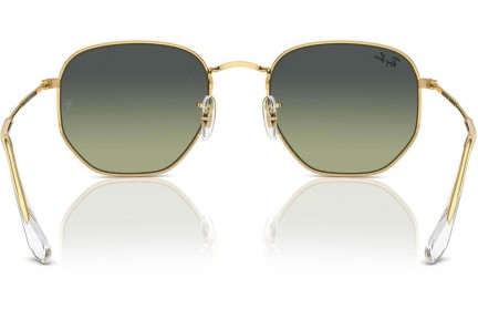 Solbriller Ray-Ban Hexagonal RB3548 001/BH Pilot Guld