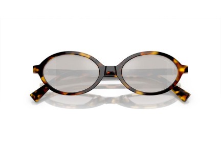 Solbriller Miu Miu MU04ZSF VAU07F Oval Havana